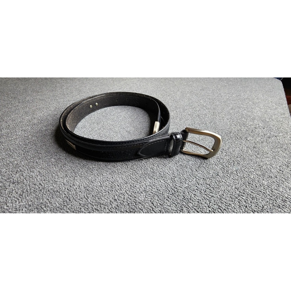 RAYMOND FLOYD  Full Grain BROWN LEATHER BELT Bird eagle‎ native